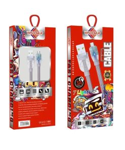 Wisdomup Καλώδια δεδομένων Type-C SJX-07T 3A 7Light - Data cables