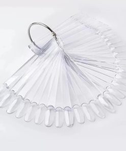 Δειγματολόγιο Νυχιών Μπρελόκ Οβάλ 50τμχ - Nail sample 50pcs