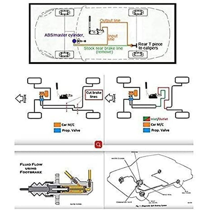 Universal υδραυλικό χειρόφερενο για αγωνιστικό αυτοκίνητο - Universal Car Hydraulic Handbrake Racing - Image 2