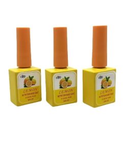 QBD base coat 15ml x 3τμχ - Nutrition base coat gel polish