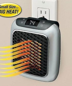 Αερόθερμο Κεραμικό Πρίζας 800W Με Ρυθμιζόμενο Θερμοστάτη & Χρονοδιακόπτη - Handy heater turbo 800