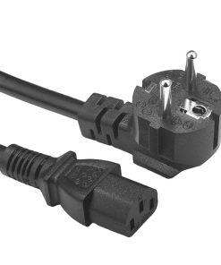 Run & Teng Καλώδιo Τροφοδοσίας για PC Μαύρο 1.5m - PC cable