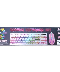 Yelandar YA-4600 Σετ πληκτρολόγιο & ποντίκι ενσύρματα RGB φωτισμός - Gaming keyboard set RGB light
