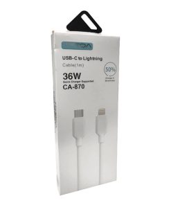 Treqa Καλώδιο USB-C σε lightning IOS 1m CA-870 - USB-C to lightning cable