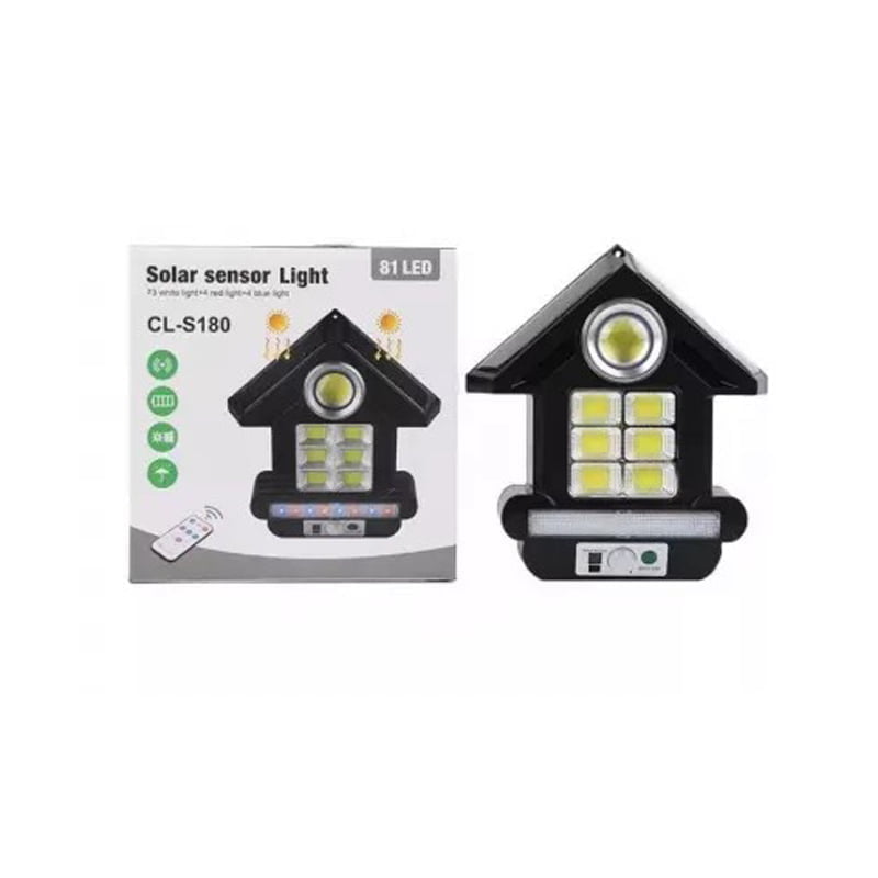Ηλιακός λαμπτήρας με αισθητήρα κίνησης CL-S180 81LED - Solar sensor light - Image 2