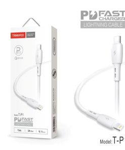 Tranyoo Καλώδιο δεδομένων Lightning-IOS 1m 3A T-P1 - Fast charger lighting cable