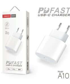 Tranyoo αντάπτορας φορτιστής χωρίς καλώδιο USB-C 20W 3A A10 - Fast charger