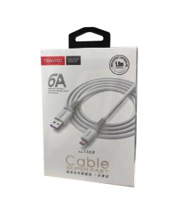 Tranyoo Καλώδιο δεδομένων lighting IOS 6A 1.5m T-X20 IP - Fast charger cable