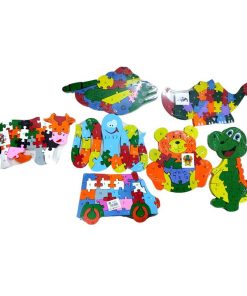 Εκπαιδευτικό Ξύλινο Πάζλ 6τεμ - Educational Wooden Puzzle