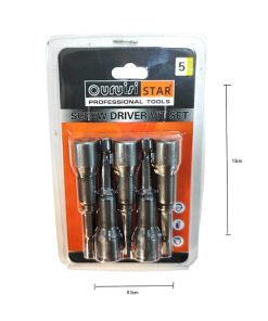 Uruisi Σετ καρυδάκια μαγνητικά 8x65mm - Screw driver vit set