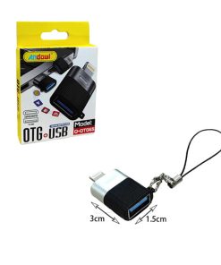 Andowl Q-OTG65 Μετατροπέας Lightning σε USB - OTG USB Adaptor