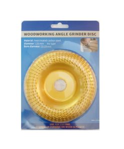 Ράσπα ξύλου δίσκος για γωνιακό τροχό - Woodworking angle grinder disc