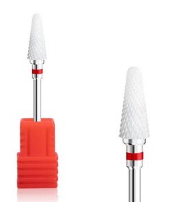 Κεραμικό φρεζάκι κόκκινο Α1 - Ceramic nail drill bit