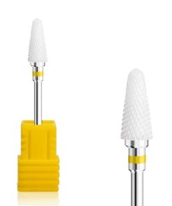 Κεραμικό φρεζάκι κίτρινο Α2 - Ceramic nail drill bit