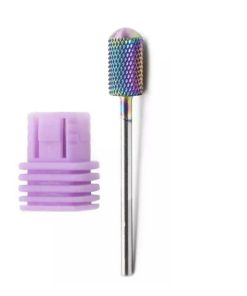 Φρεζάκι καρβιδίου ροζ D1 - Carbide nail drill bit