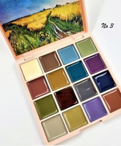 Gel Νυχιών Solid Nail Gel QBD 16 colors Painting Gel Soak-Off