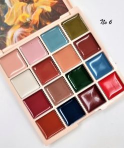 Gel Νυχιών Solid Nail Gel QBD 16 colors Painting Gel Soak-Off