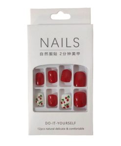 Αυτοκόλλητα νύχια σε διάφορα σχέδια - Press-on fake nails