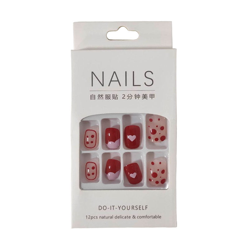 Αυτοκόλλητα νύχια σε διάφορα σχέδια - Press-on fake nails - Image 6