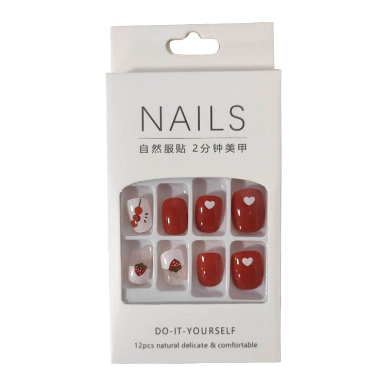 Αυτοκόλλητα νύχια σε διάφορα σχέδια - Press-on fake nails - Image 7