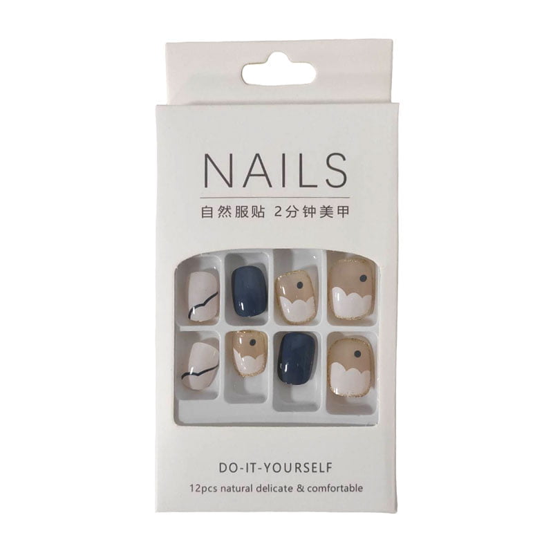 Αυτοκόλλητα νύχια σε διάφορα σχέδια - Press-on fake nails - Image 9