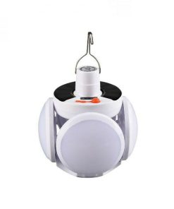 Κρεμαστό Ηλιακό Φωτιστικό σε Λευκό Χρώμα 2029 - Solar emergency charging lamp