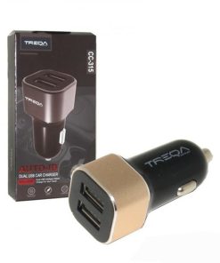 Treqa Φορτιστής Αυτοκινήτου CC-315 Συνολικής Έντασης 3.1A με Θύρες: 2xUSB 2.4A CC-315 - Auto ID