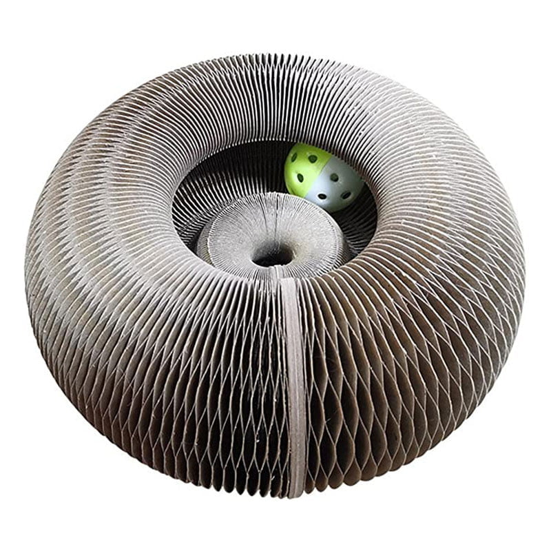 Παιχνίδι γάτας στρογγυλή ξύστρα - Cat scratching board - Image 3