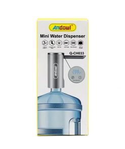 Andowl Ηλεκτρονική Αντλία Νερού με Αναδιπλούμενο Στόμιο & Επιφάνεια Αφής για Μπουκάλια Q-CH033 - Mini water dispenser