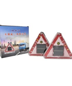 Ηλιακής φόρτισης τρίγωνο έκτακτης ανάγκης 2τμχ - Solar Emergency Roadside Triangle