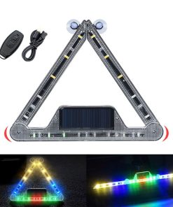 Ηλιακής φόρτισης τρίγωνο έκτακτης ανάγκης - Solar Emergency Roadside Triangle