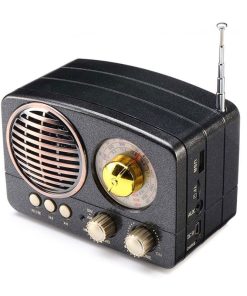 Meier M-161BT Retro Επιτραπέζιο Ραδιόφωνο Επαναφορτιζόμενο με Bluetooth - Retro radio