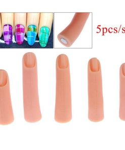 Εκπαιδευτικά ρεαλιστικά δάχτυλα μανικιούρ - Silicone finger for nail practise