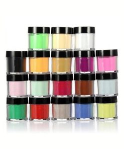 Ακρυλική σκόνη νυχιών σετ 24 διαφορετικά χρώματα - Nail Acrylic Dip Powder