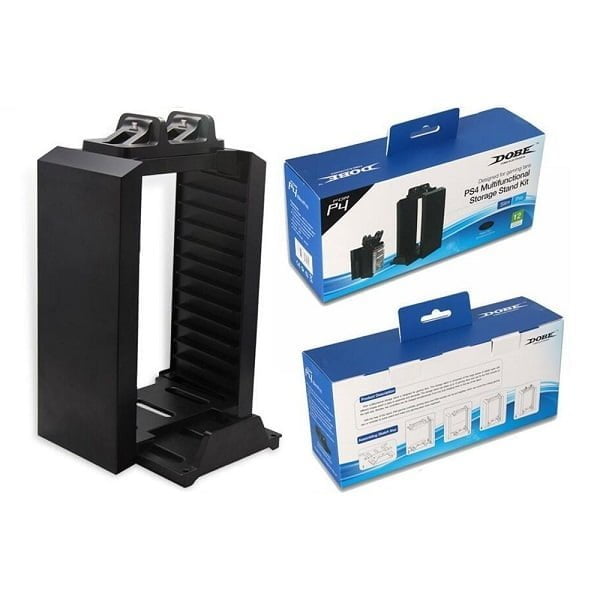 Dobe Πολυλειτουργική Βάση Στήριξης Κονσόλας & Αποθήκευσης - Multifunctional Storage Stand Kit