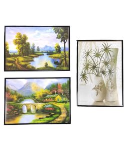 Κάδρο σε διάφορα σχέδια με αυτοκόλλητο 38*26.5cm - Frame