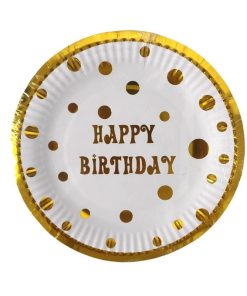 Χάρτινα πιάτα μιας χρήσης 10τμχ - Paper plates