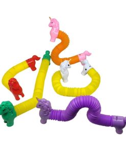 Παιχνίδι σωλήνας μονόκερος με φως - Pop Tube