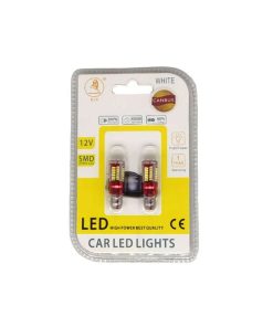 EJC Λάμπες Αυτοκινήτου Canbus LED 3014-57 2τμχ ψυχρό φως - LED light