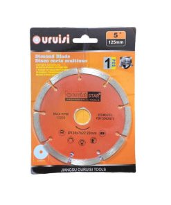 Uruisi Δίσκος κοπής διαμαντιού πολλαπλών χρήσεων 5'' 125mm Ø125x7x22.23mm - Diamond blade