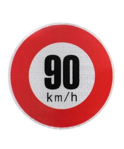 Αυτοκόλλητο Όριο Ταχύτητας 90 km/h - Sticker limit