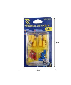 Rchang Ακροδέκτες oπής 24τμχ - Rchang cable terminals 24pcs