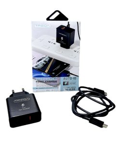 Treqa 35W Σούπερ γρήγορος φορτιστής κινητού με θύρα USB-C και καλώδιο δεδομένων Type-C CH-639 - PD+QC Fast charger