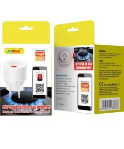 Andowl Q-MQ25 Ανιχνευτής Διαρροής Γκαζιού Πρίζας - WiFi Combusitible Gas Detector