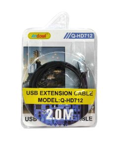 Andowl Καλώδιο επέκτασης USB 2m Q-HD1712 - USB Extension cable