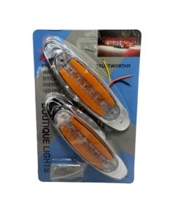 Damo-Wang Πλαϊνά -Πλευρικά Φώτα Φορτηγών Πορτοκαλί – Truck Side Lights