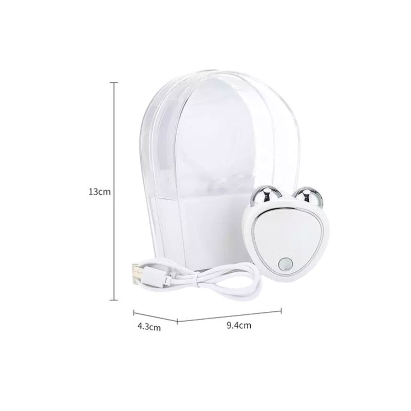 Συσκευή Μασάζ Προσώπου Φορητή με Μικρορεύματα S-022 - Facial Massager Microcurrent Face Lift Machine Roller - Image 13