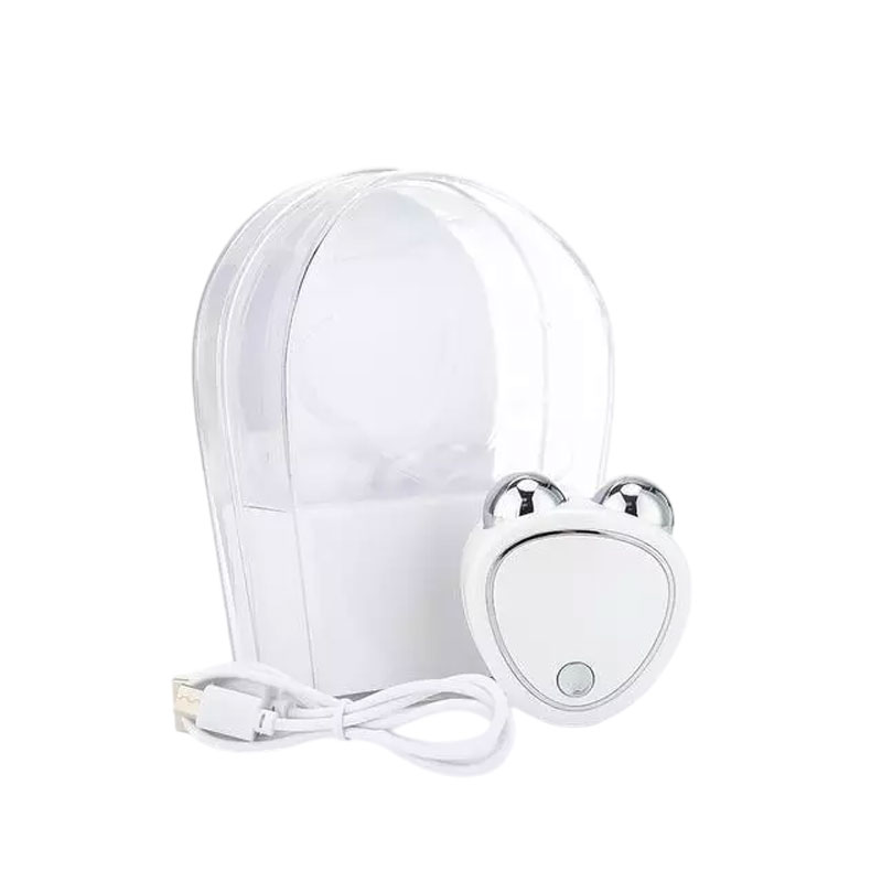 Συσκευή Μασάζ Προσώπου Φορητή με Μικρορεύματα S-022 - Facial Massager Microcurrent Face Lift Machine Roller - Image 8