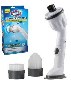 Clorox Επαναφορτιζόμενη Βούρτσα Καθαρισμού με 2 Κεφαλές - Scrubtastic Max Handheld Power Scrubber