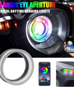 LED φωτιζόμενη στεφάνη αυτοκινήτου Angel Eyes 3"  με εναλλαγή χρωμάτων– LED Car angel eyes